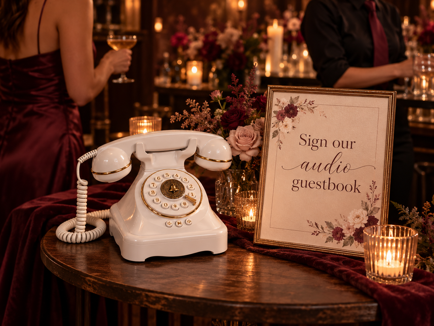 Audio guestbook