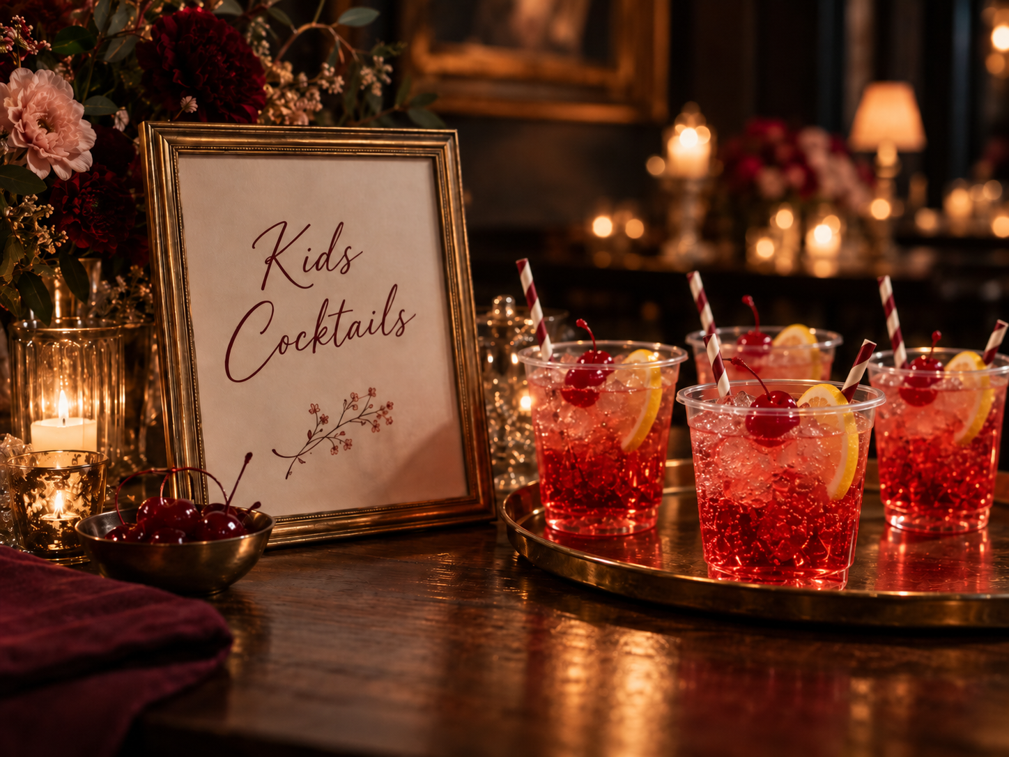 Kids mocktail table