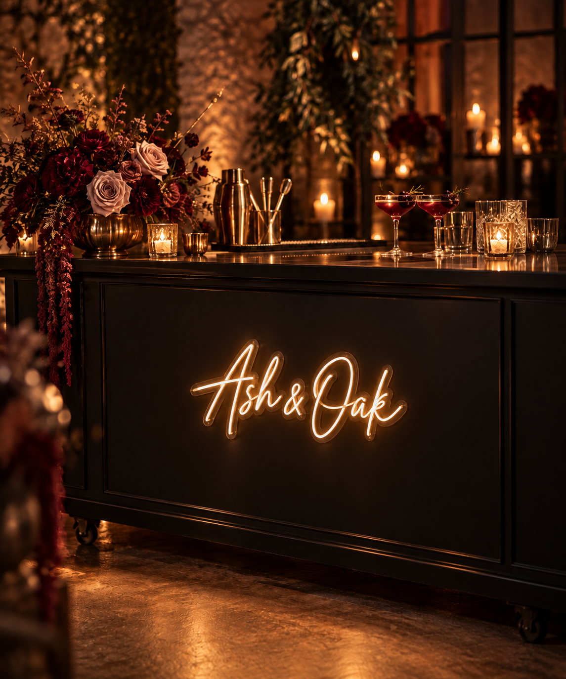 Customizable neon sign