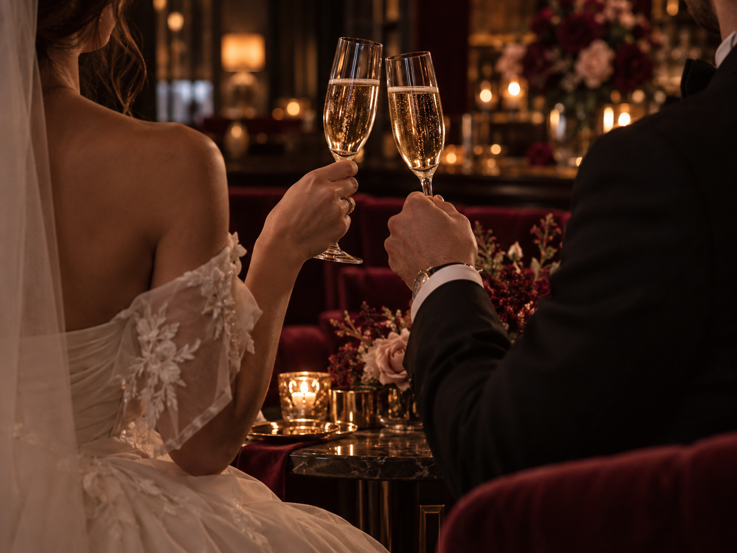 Champagne toast